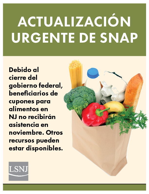 Actualización urgente de SNAP—Octubre 2025